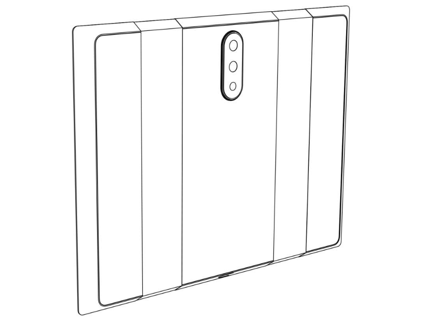 Складной смартфон Xiaomi с тройной камерой